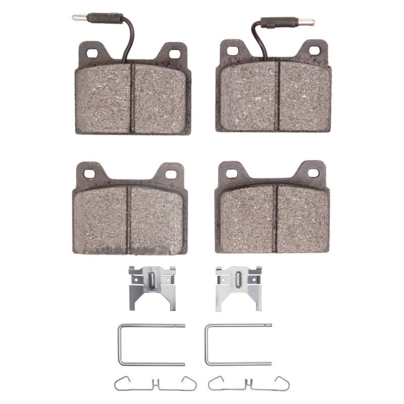 DFC 80-89 Peugeot 505/504/604 Rear 5000 Advanced Semi Metallic Brake Pads and Hardware Kit