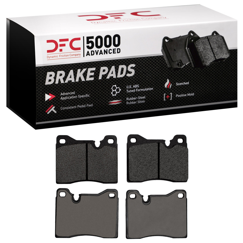 DFC 76-88 BMW 633CSI Front 5000 Advanced Low Metallic Brake Pads