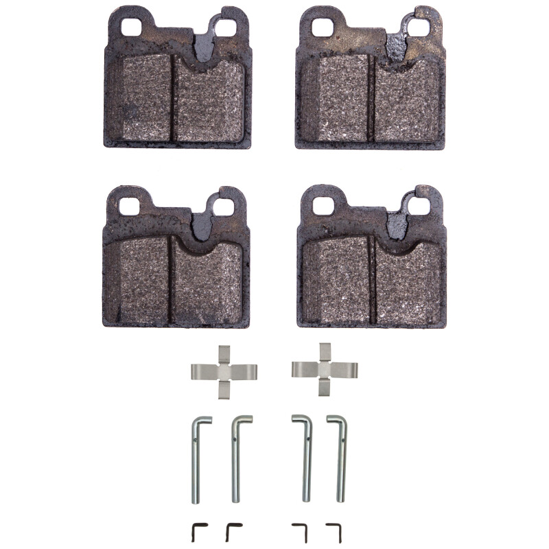 DFC 87-89 Alfa Romeo MILANO Rear 5000 Advanced Low Metallic Brake Pads and Hardware Kit
