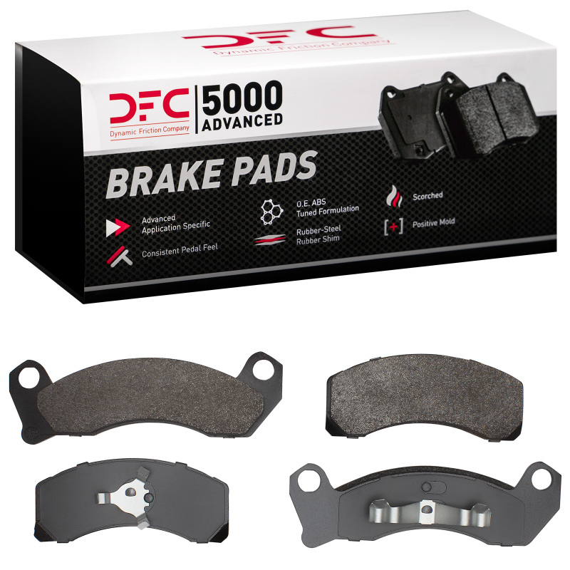 DFC 81-94 Ford Crown Victoria Front 5000 Advanced Semi Metallic Brake Pads