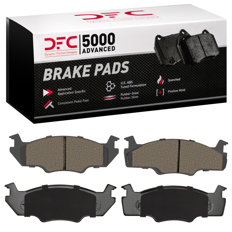 DFC 80-84 Volkswagen Rabbit/SCIROCCO Front 5000 Advanced Semi Metallic Brake Pads