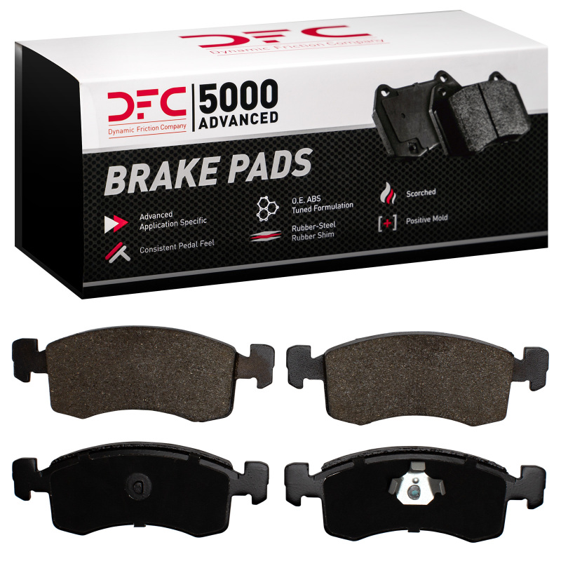DFC 83-91 Chrysler Executive Sedan Front 5000 Advanced Semi Metallic Brake Pads
