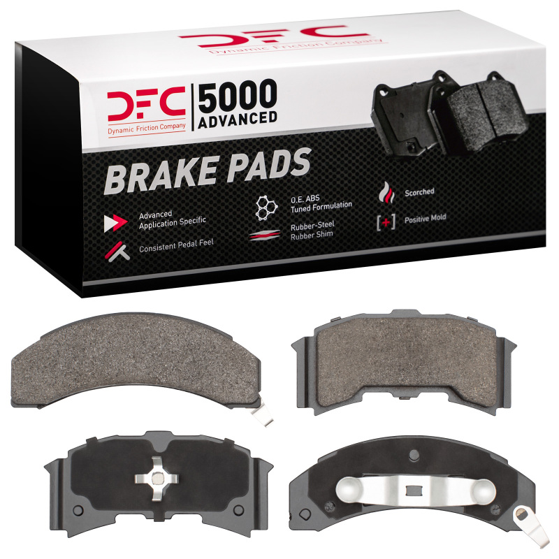 DFC 84-87 Pontiac Fiero Front 5000 Advanced Semi Metallic Brake Pads