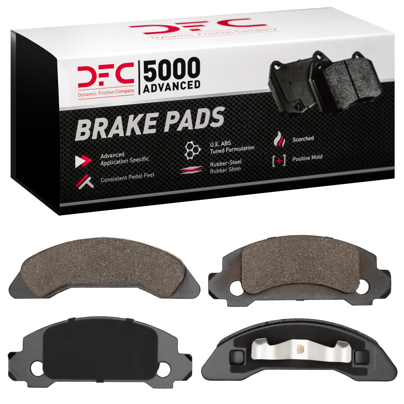 DFC 86-87 Ford Aerostar Front 5000 Advanced Semi Metallic Brake Pads