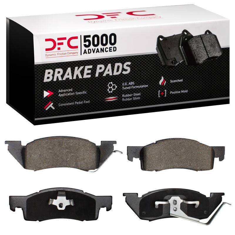DFC 87-90 Dodge Dakota 4WD Front 5000 Advanced Semi Metallic Brake Pads