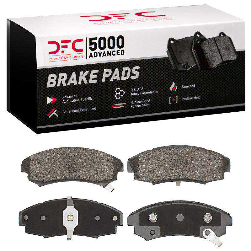 DFC 86-92 Buick Reatta Front 5000 Advanced Semi Metallic Brake Pads