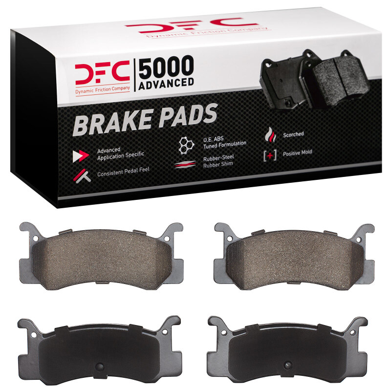 DFC 87-95 Mazda 323 Rear 5000 Advanced Semi Metallic Brake Pads