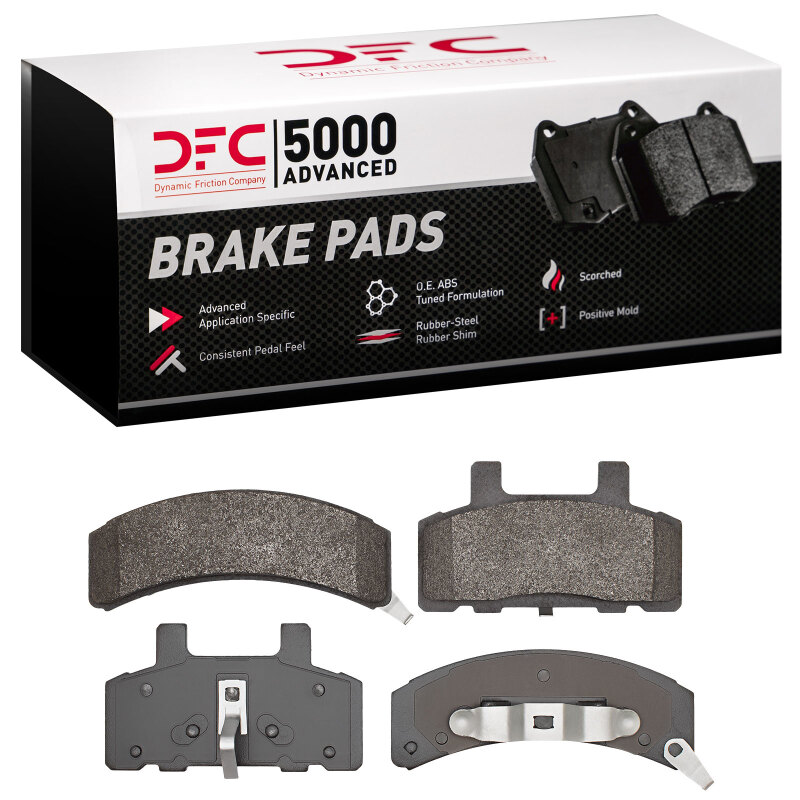 DFC 88-91 Chevrolet C1500 Front 5000 Advanced Semi Metallic Brake Pads