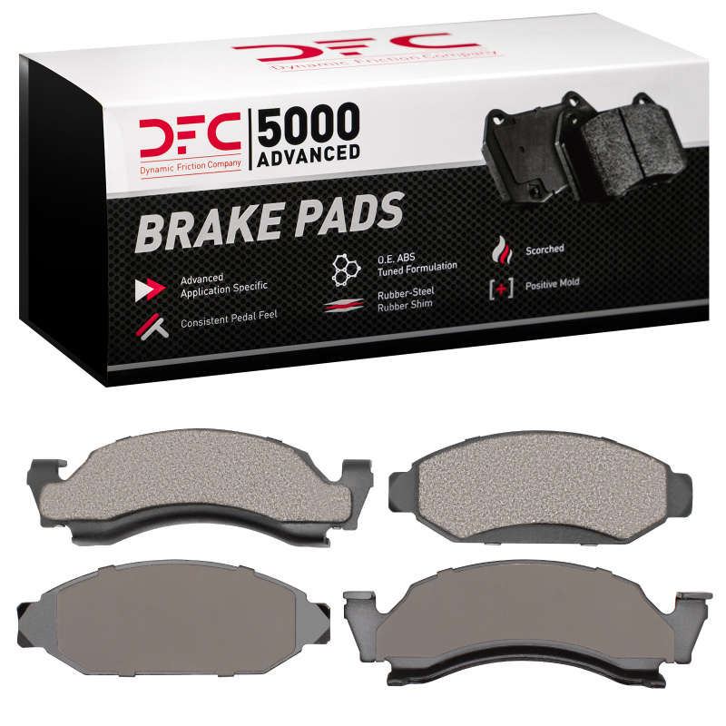 DFC 86-93 Ford F-150 4WD Front 5000 Advanced Semi Metallic Brake Pads