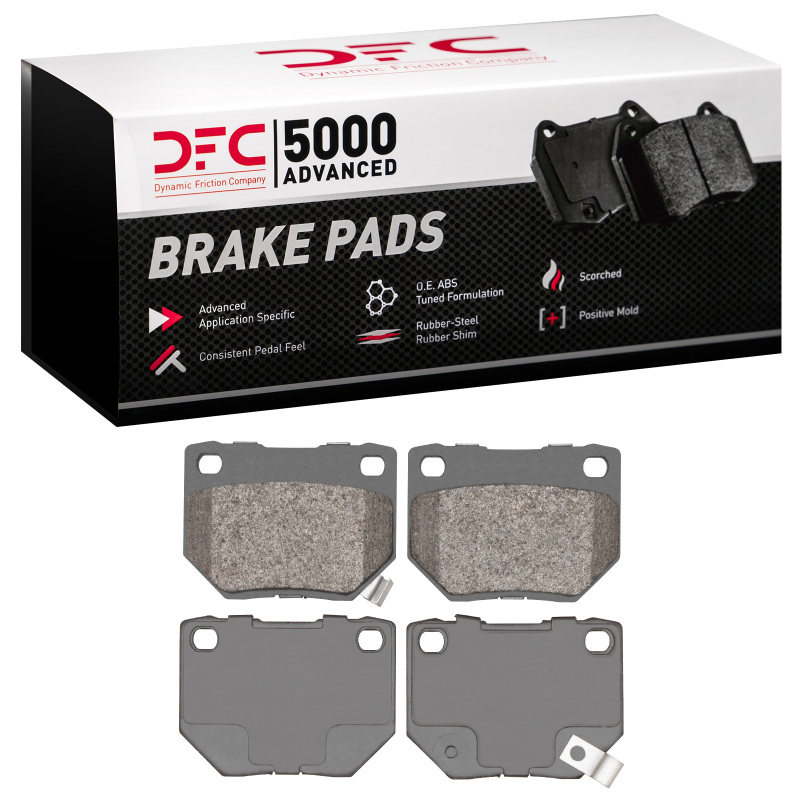 DFC 89-96 Nissan 300ZX Turbo Rear 5000 Advanced Semi Metallic Brake Pads