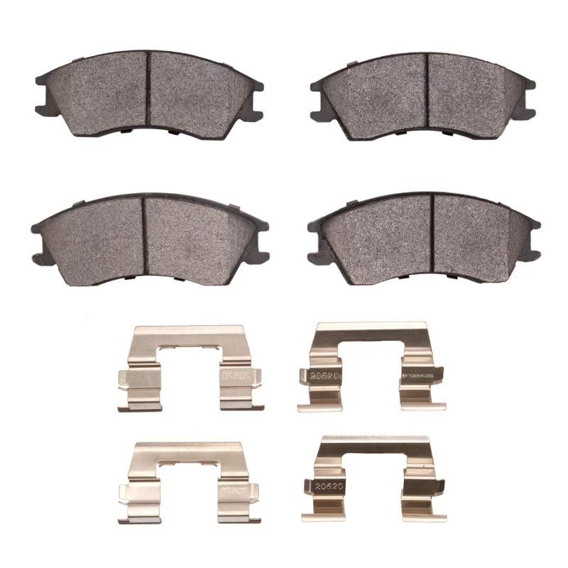 DFC 89-94 Subaru Justy Front 5000 Advanced Semi Metallic Brake Pads and Hardware Kit