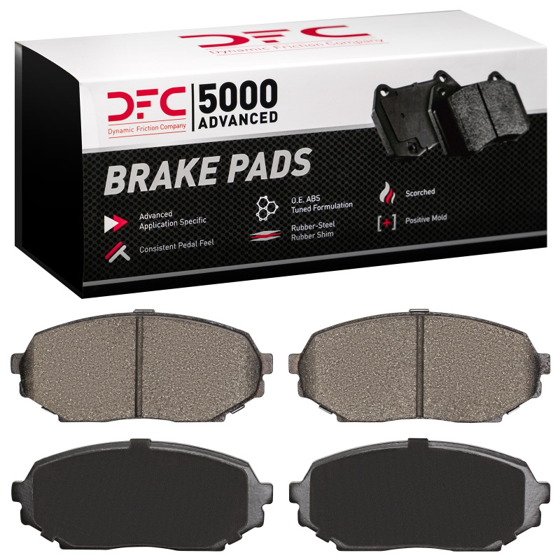 DFC 90-93 Asuna SUNFIRE Front 5000 Advanced Semi Metallic Brake Pads