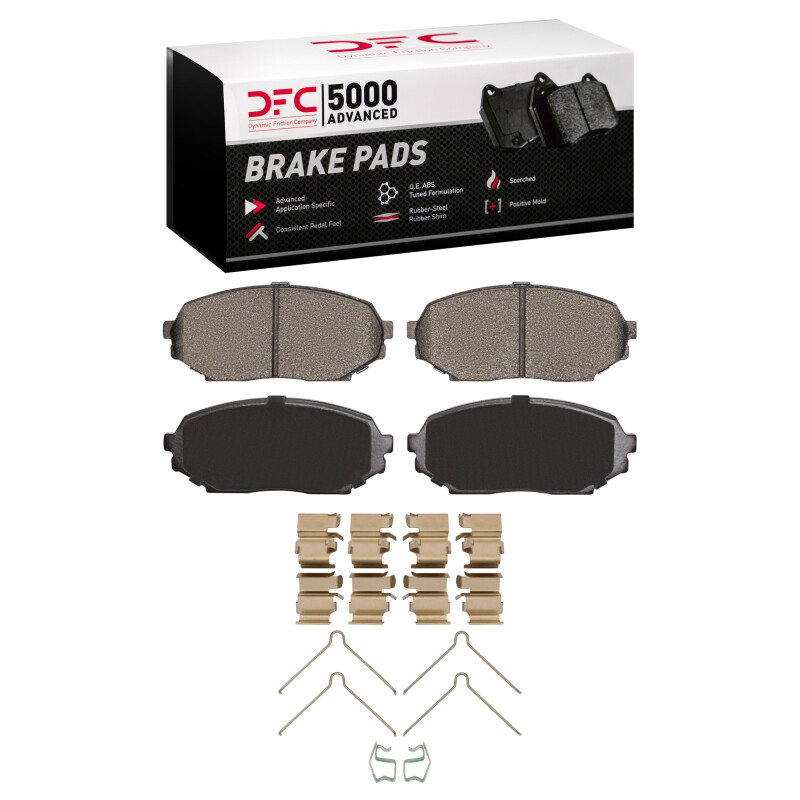 DFC 90-93 Geo Storm Front 5000 Advanced Semi Metallic Brake Pads and Hardware Kit