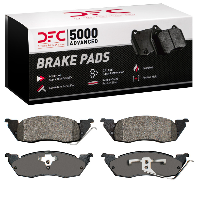 DFC 91-98 Dodge Dakota RWD Front 5000 Advanced Semi Metallic Brake Pads