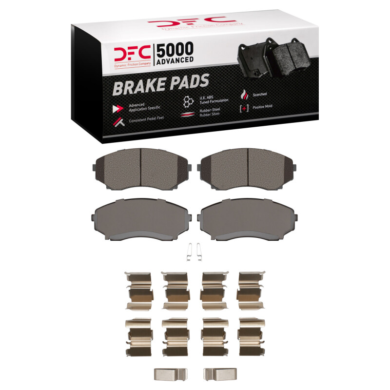 DFC 92-06 Mazda MPV Front 5000 Advanced Ceramic Brake Pads and Hardware Kit