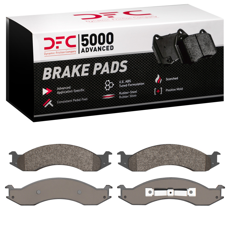 DFC 92-94 Ford E-350 Econoline Front 5000 Advanced Semi Metallic Brake Pads