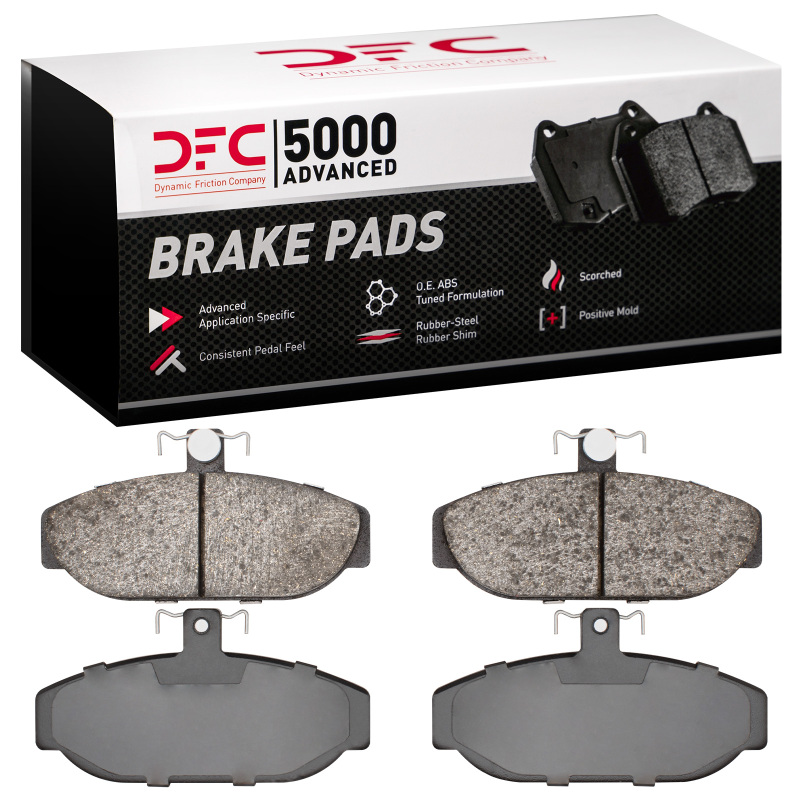DFC 82-92 Volvo 740/745/780/940/760 Series Front 5000 Advanced Low Metallic Brake Pads