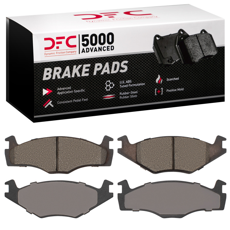 DFC 84-05 Volkswagen Derby (Mexico) Front 5000 Advanced Low Metallic Brake Pads