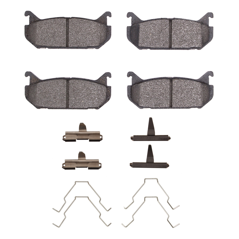 DFC 93-02 Ford Probe Rear 5000 Advanced Ceramic Brake Pads and Hardware Kit