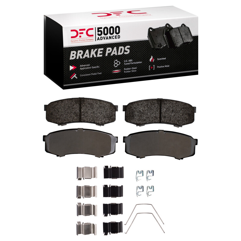 DFC 93-24 Lexus LX450 Rear 5000 Advanced Ceramic Brake Pads and Hardware Kit