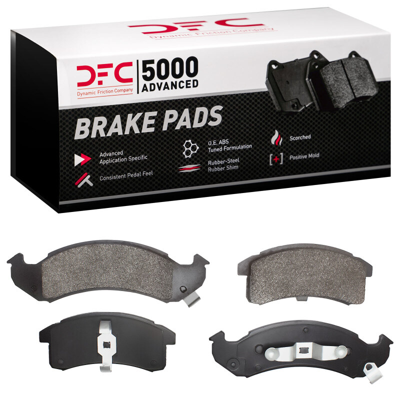 DFC 94-99 Buick Park Avenue Front 5000 Advanced Semi Metallic Brake Pads