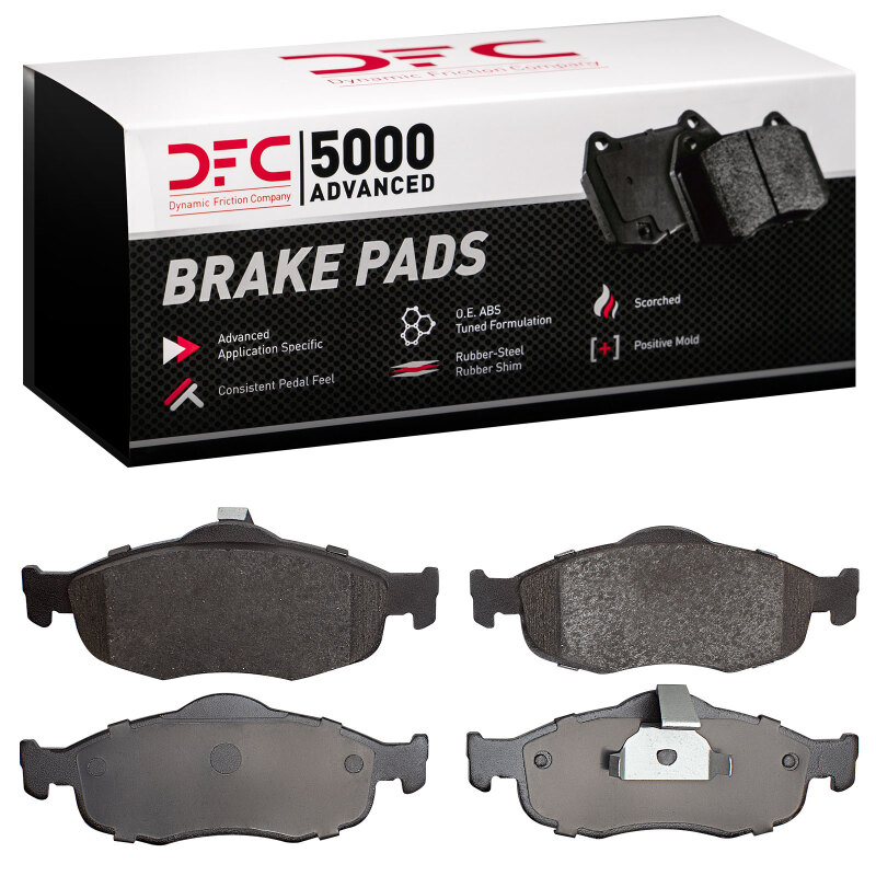 DFC 95-04 Ford Contour Front 5000 Advanced Low Metallic Brake Pads
