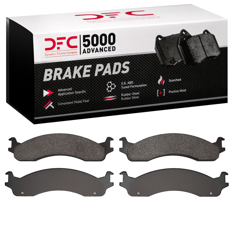 DFC 98-03 Dodge B200 / B200 Van / B250 Front 5000 Advanced Semi Metallic Brake Pads
