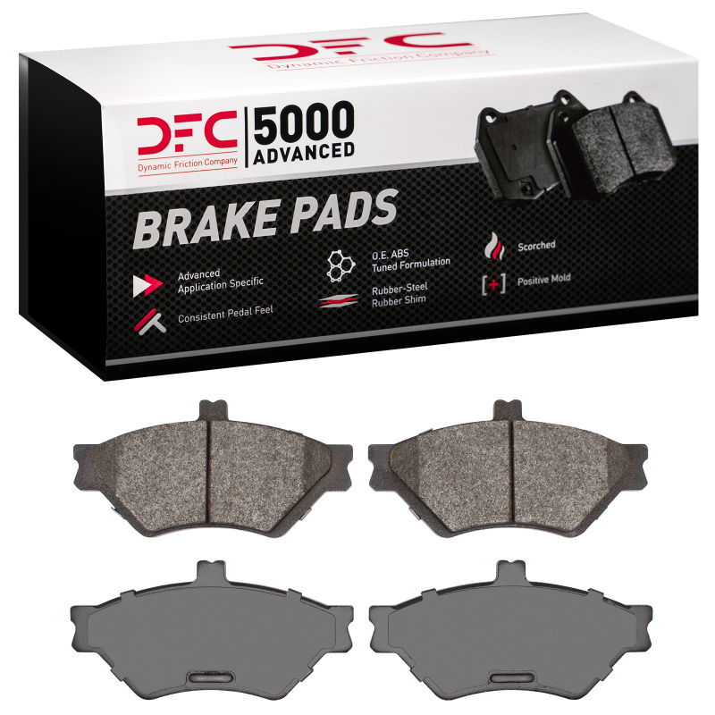 DFC 95-97 Ford Crown Victoria Front 5000 Advanced Semi Metallic Brake Pads