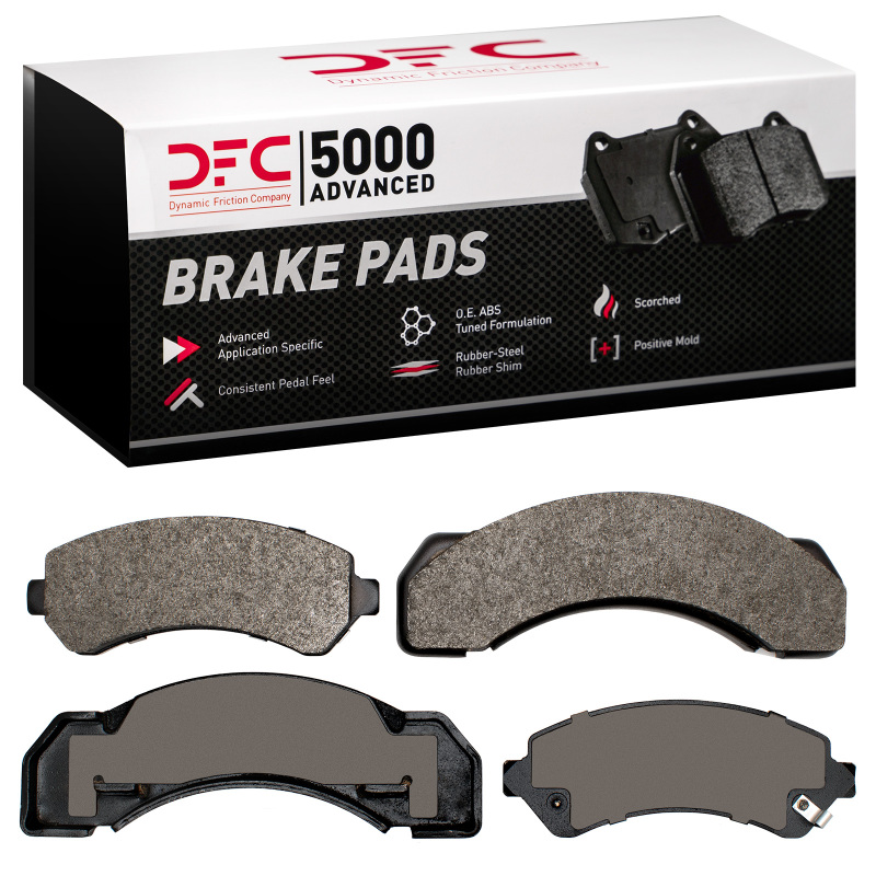 DFC 73-12 Chevrolet C3500HD Rear/Front 5000 Advanced Semi Metallic Brake Pads