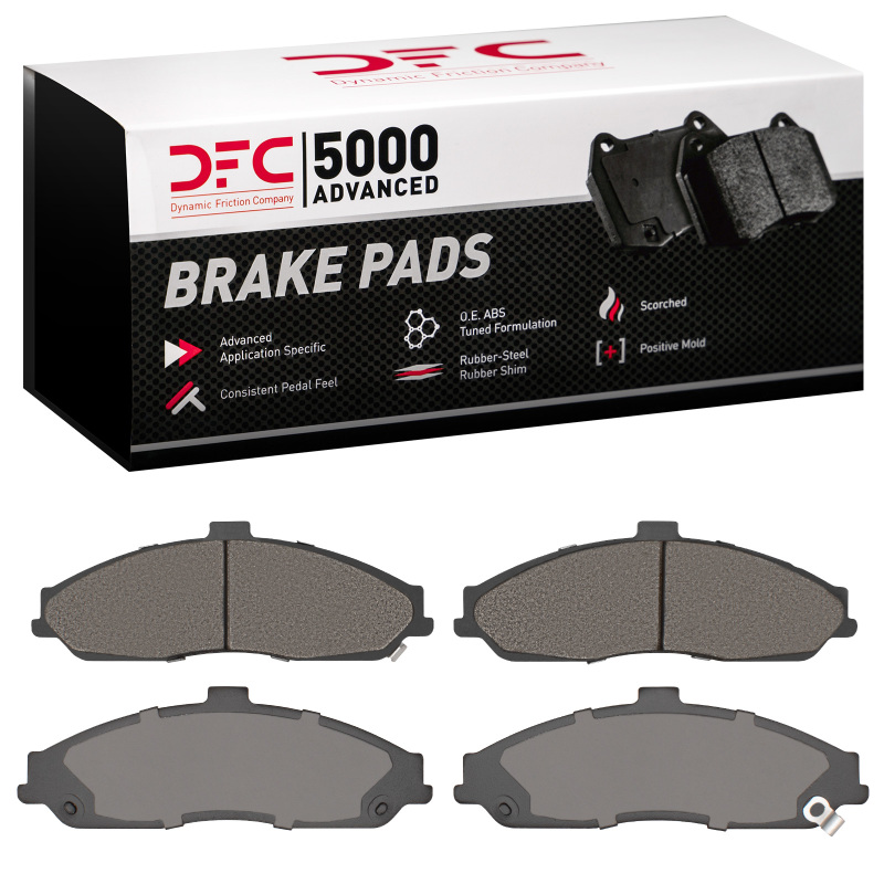 DFC 11-13 Chevrolet Corvette Front 5000 Advanced Low Metallic Brake Pads