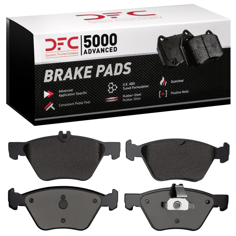 DFC 96-08 Chrysler Crossfire Front 5000 Advanced Low Metallic Brake Pads