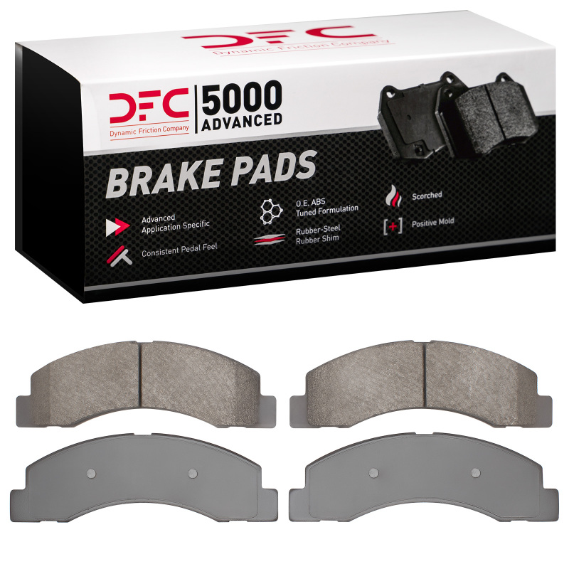 DFC 99-05 Ford F-350 Super Duty 4WD Front 5000 Advanced Semi Metallic Brake Pads