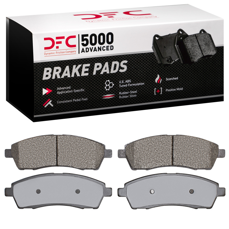 DFC 99-05 Ford F-250 2WD (Super Duty) Rear 5000 Advanced Semi Metallic Brake Pads