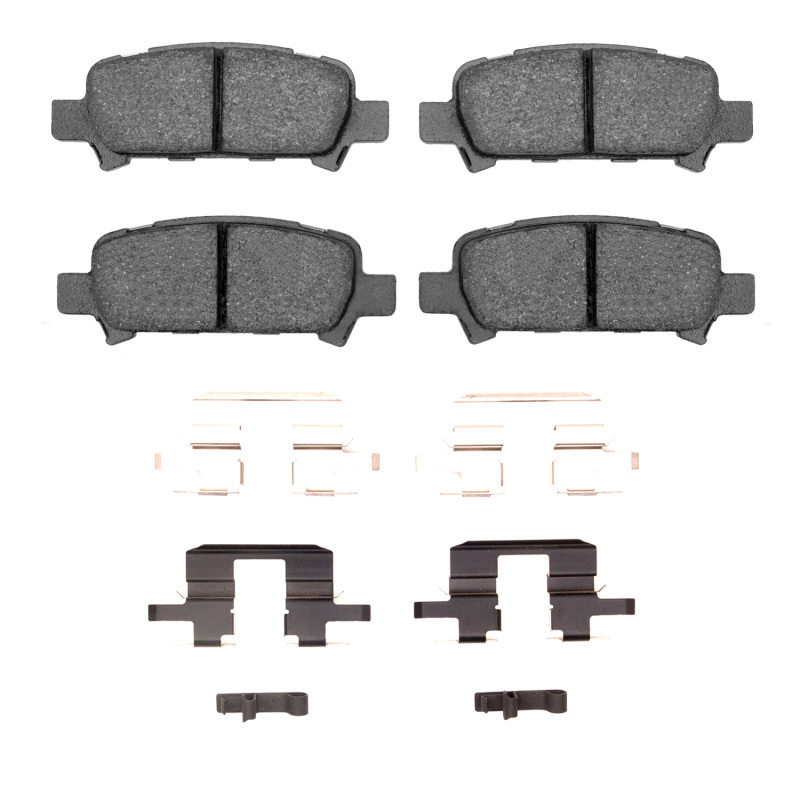 DFC 98-06 Subaru Baja Rear 5000 Advanced Ceramic Brake Pads and Hardware Kit