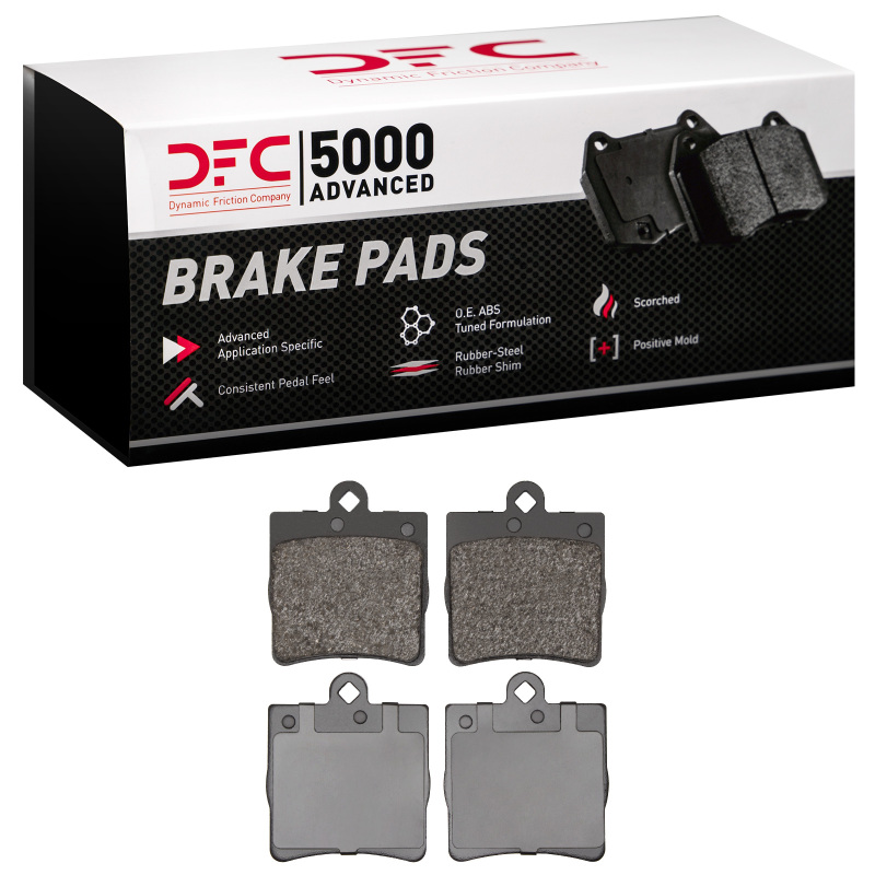 DFC 96-15 Chrysler Crossfire Rear 5000 Advanced Low Metallic Brake Pads