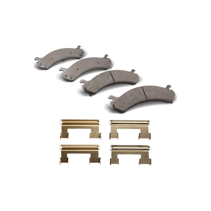 DFC 99-20 Cadillac DeVille Front 5000 Advanced Ceramic Brake Pads and Hardware Kit