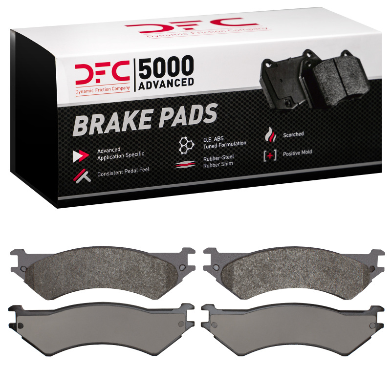DFC 99-07 Ford E-350 Super Duty Rear 5000 Advanced Semi Metallic Brake Pads