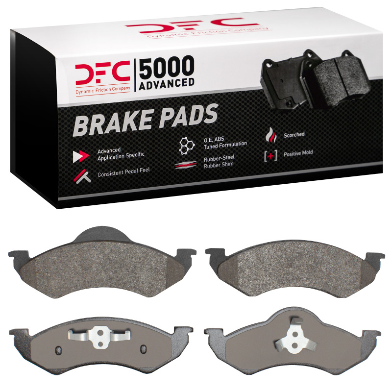 DFC 00-02 Dodge Dakota RWD Front 5000 Advanced Semi Metallic Brake Pads