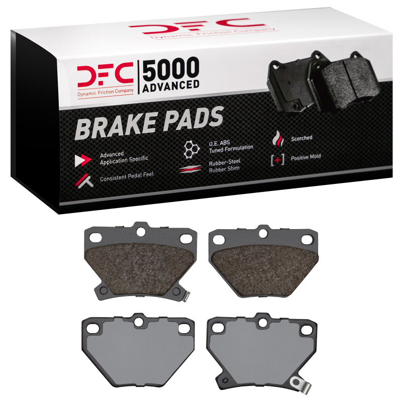 DFC 00-08 Pontiac Vibe Rear 5000 Advanced Ceramic Brake Pads