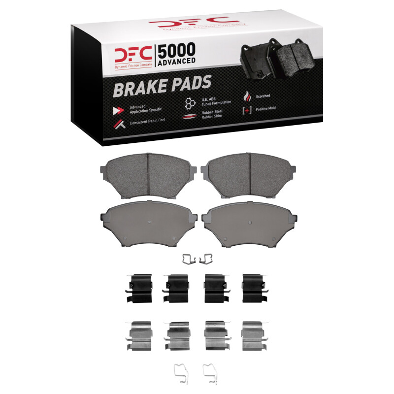 DFC 01-05 Mazda Miata Front 5000 Advanced Ceramic Brake Pads and Hardware Kit