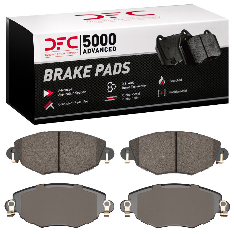 DFC 01-08 Ford Mondeo (Mexico) Front 5000 Advanced Low Metallic Brake Pads