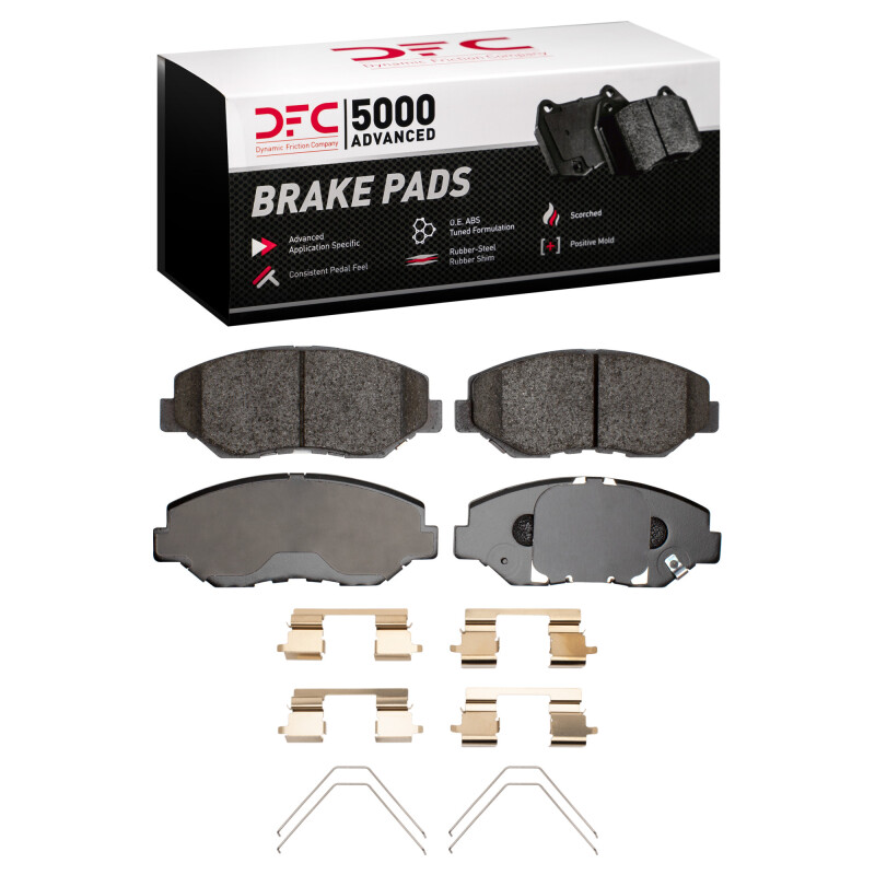 DFC 02-21 Acura ILX Front 5000 Advanced Ceramic Brake Pads and Hardware Kit