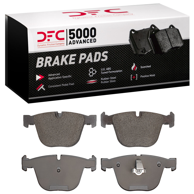 DFC 10-19 BMW X6 Rear 5000 Advanced Low Metallic Brake Pads