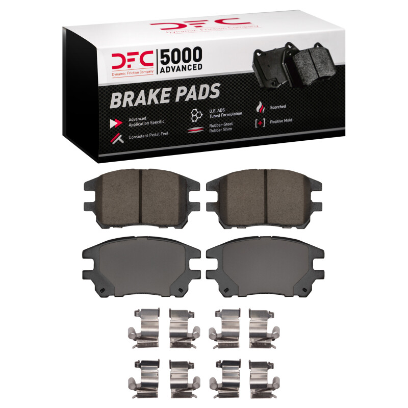 DFC 02-03 Lexus RX300 Front 5000 Advanced Ceramic Brake Pads and Hardware Kit