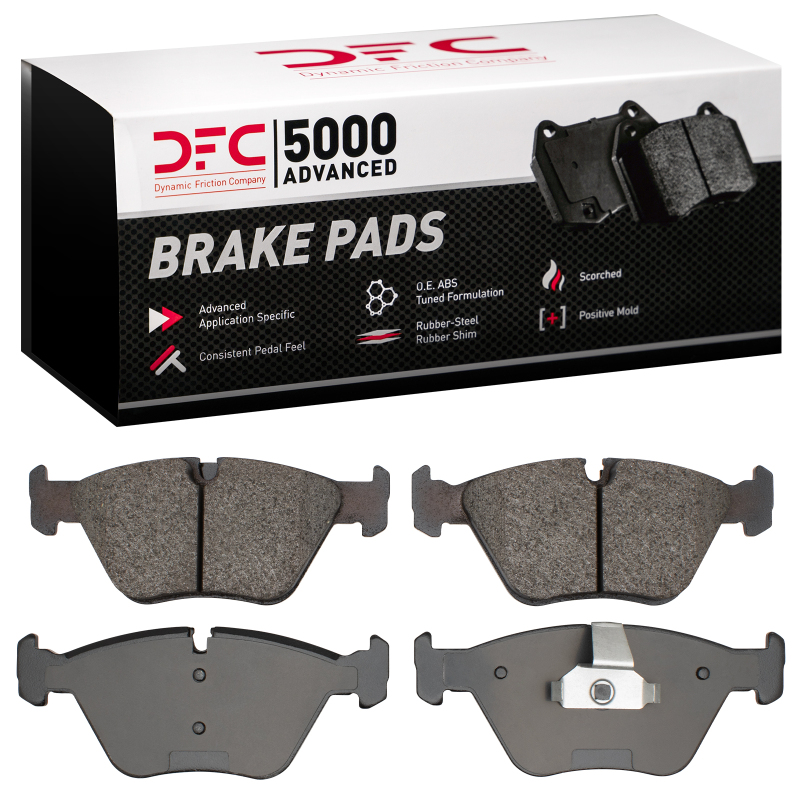 DFC 04-10 BMW X3 Front 5000 Advanced Low Metallic Brake Pads