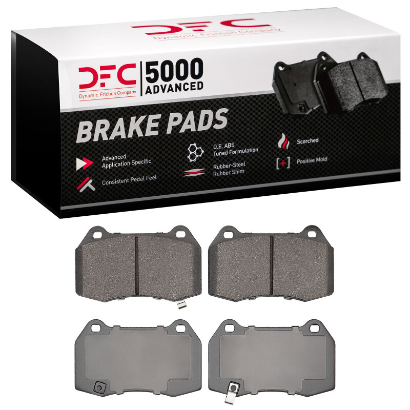 DFC 04-06 Nissan Sentra Front 5000 Advanced Low Metallic Brake Pads
