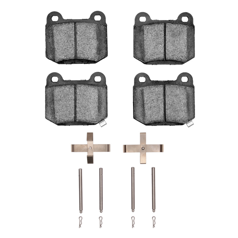 DFC 03-25 Infiniti G35 Rear 5000 Advanced Low Metallic Brake Pads and Hardware Kit