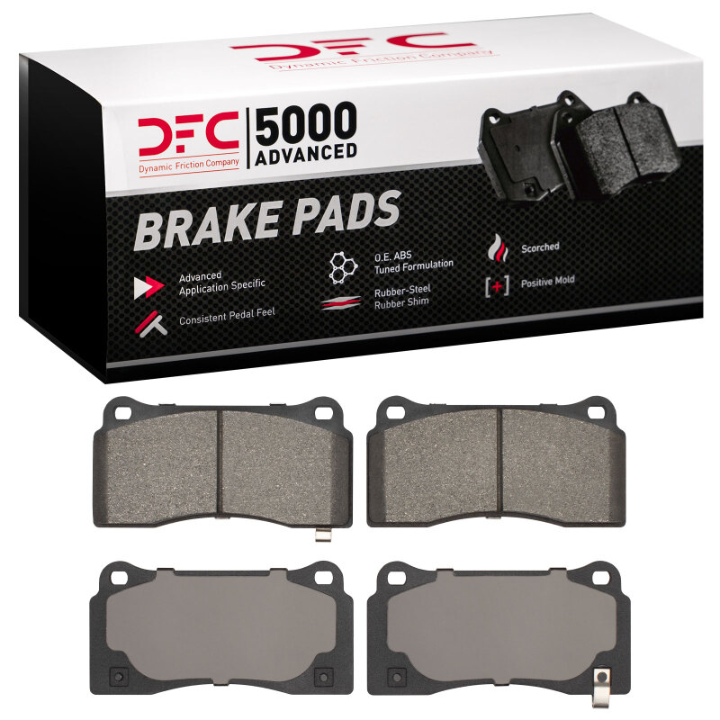 DFC 03-17 Dodge Viper Front/Rear 5000 Advanced Low Metallic Brake Pads