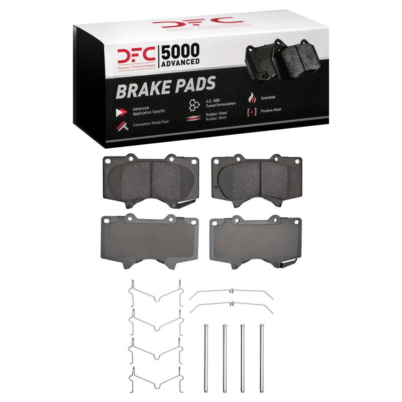 DFC 10-24 Lexus GX460 Front 5000 Advanced Ceramic Brake Pads and Hardware Kit