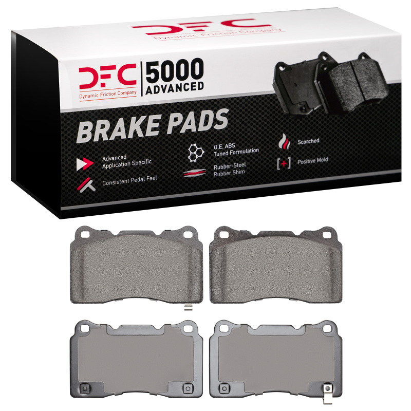 DFC 03-25 Acura TL Front/Rear 5000 Advanced Low Metallic Brake Pads
